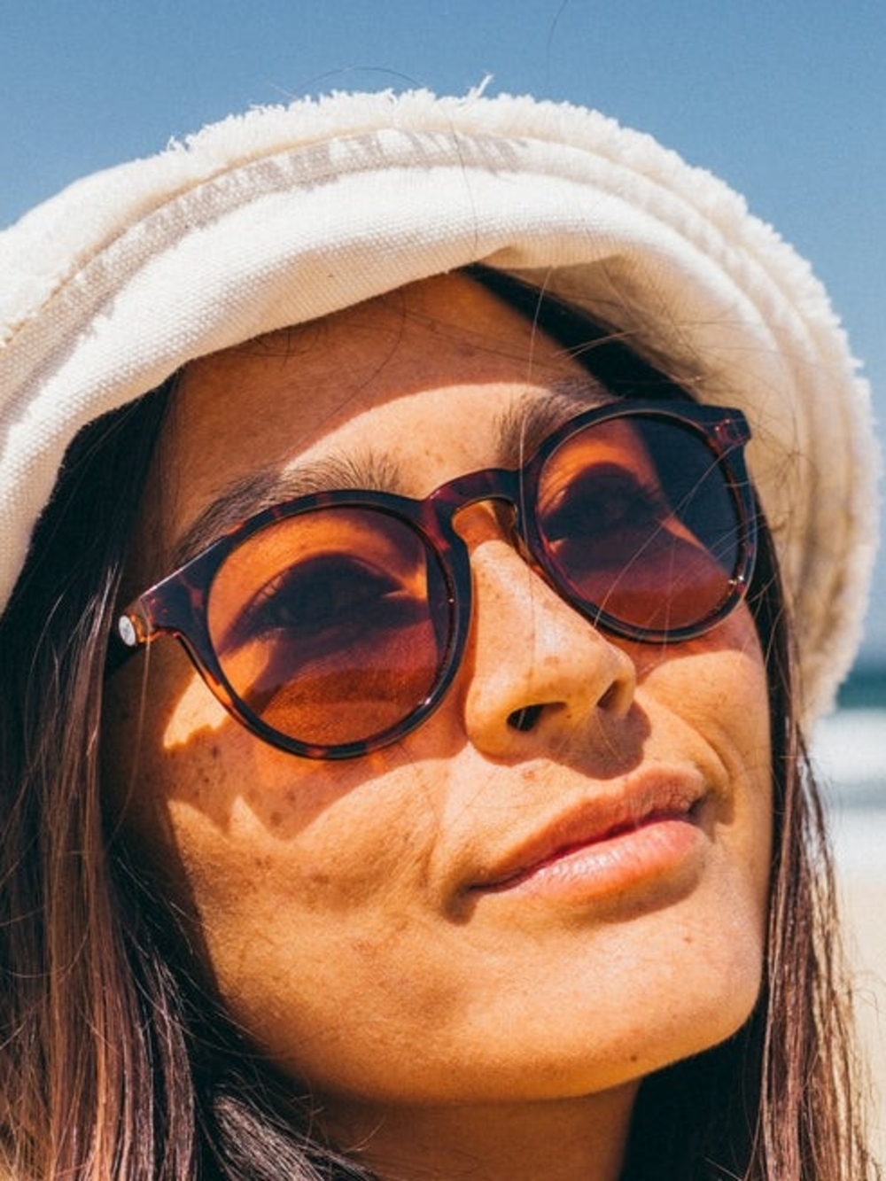 Sunski Women’s Tortoiseshell Dipsea Sunglasses - Brown Lenses - Picture 6 of 6
